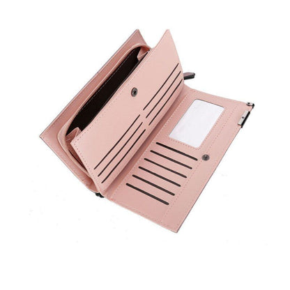 Wallet Fashion Wristlet Handbag Money Bag Zipper Coin Purse Card Holder Clutch