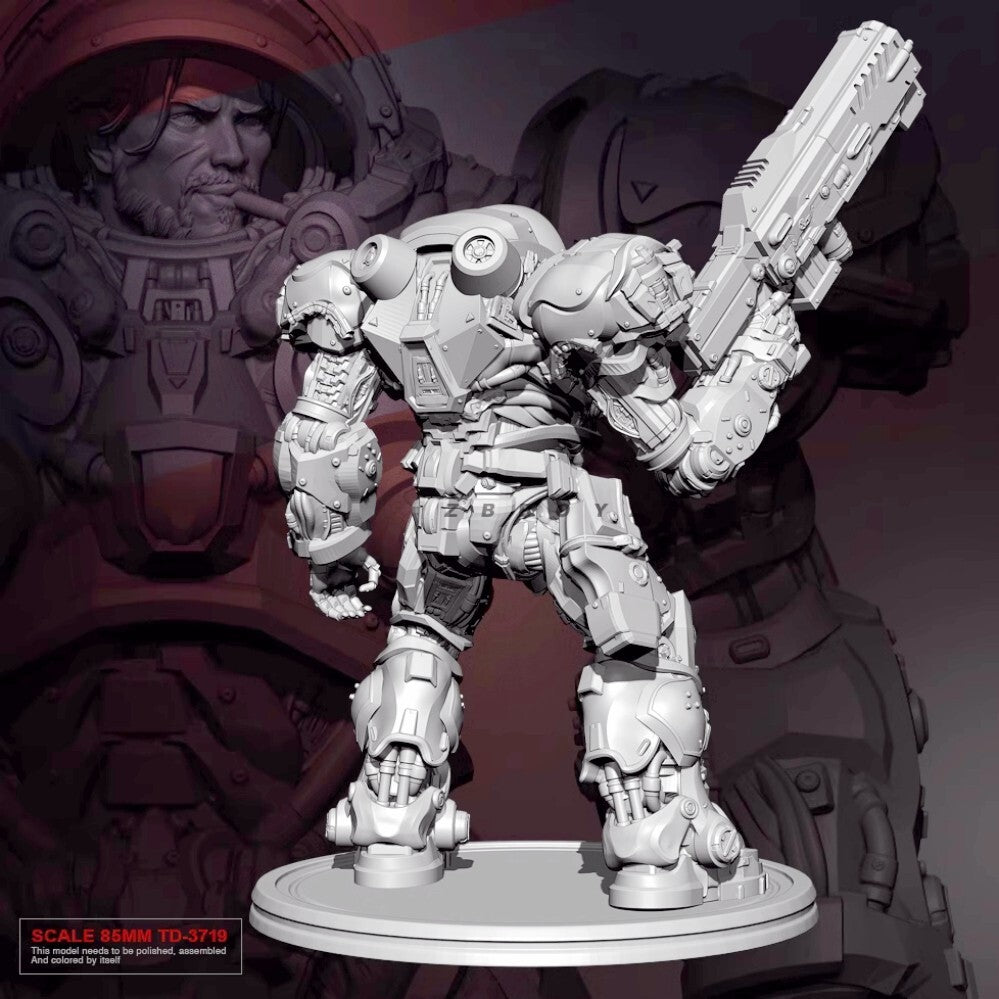 1/24 76mm Resin Figure Model Star Terran Aircraft Armor unassembled unpainted