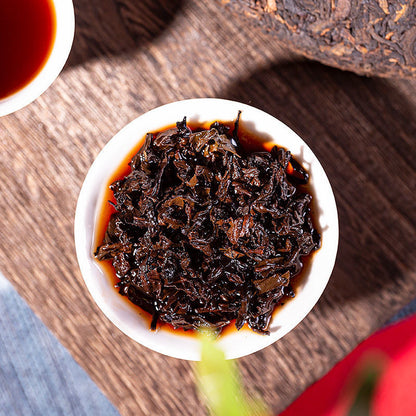Puerh Tea Feng Ticket Round Tea Feng Yuan Jiarui Puerh Ripe Tea Cake 357g