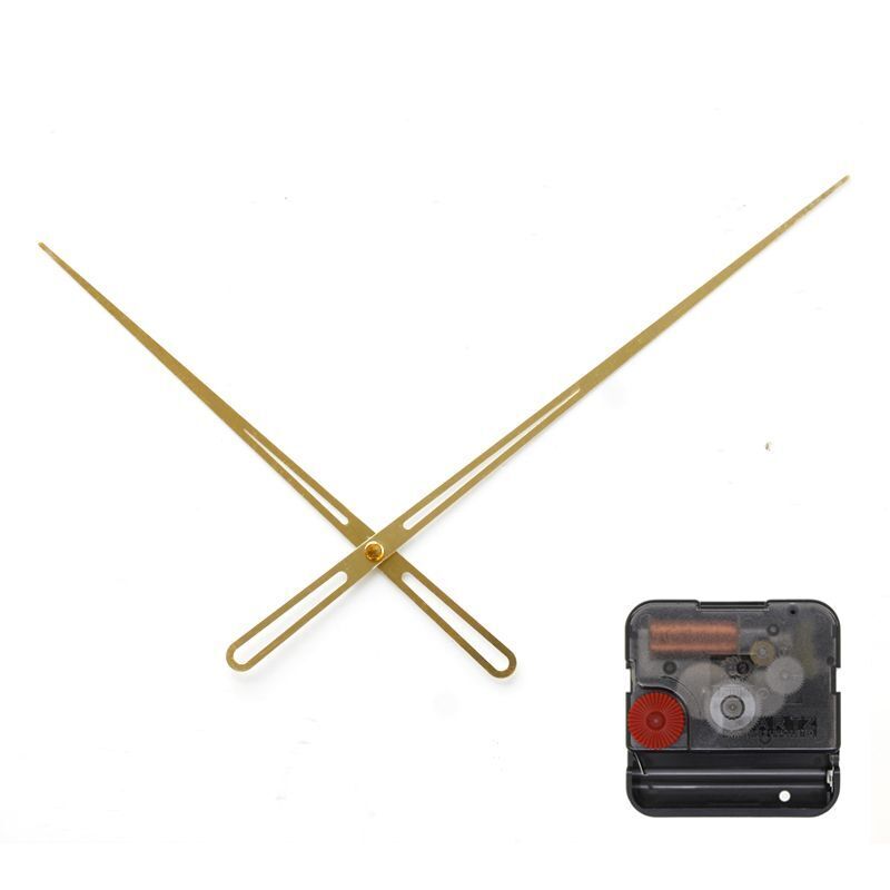 Wall Clock Parts Metal Round Hole High Torque Movement Long Hands Kits Accessory