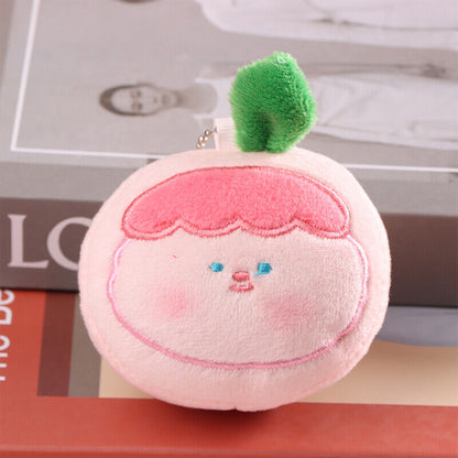 Cartoon Doll Plush Toys Key Chain Remembrance Gifts Lovely Decor Bag Pendant