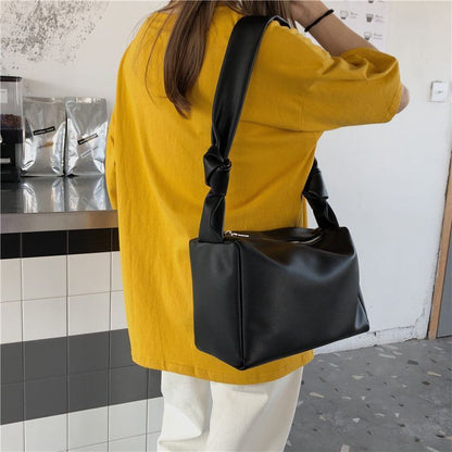Synthetic Leather Shoulder Bag Travel Handbags Bags Shopping Purse 28*17*14 CM