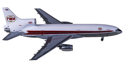 1:400 AeroClassics TWA Lockheed L-1011 Passenger Airplane Diecast Aircraft Model