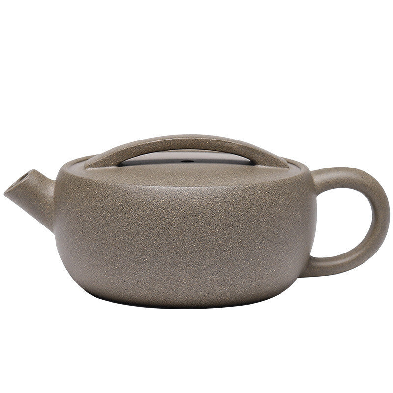 Big Mouth Tea Pot For Pu'er Tea Full Handmade Hanwa Pot Marked Zisha Qingduan