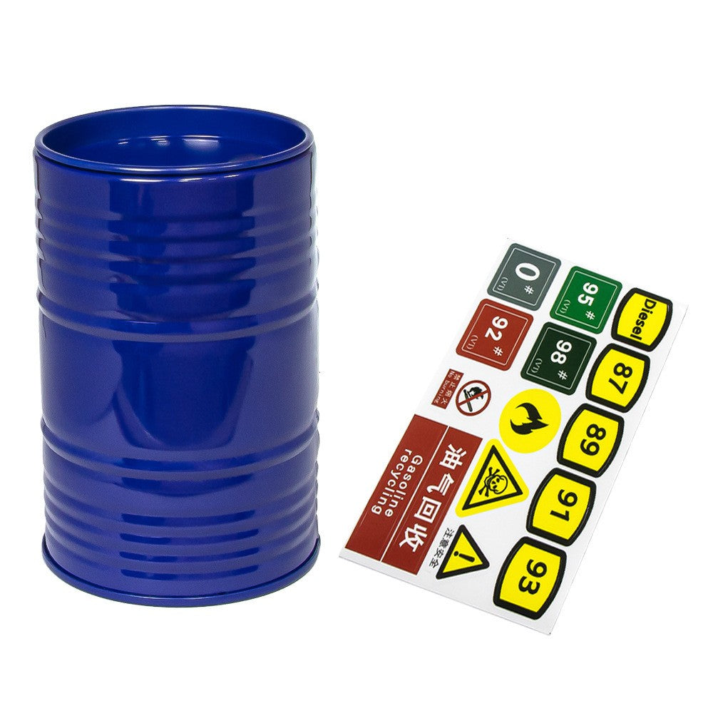 New Aluminum Alloy Simulation Oil Barrel Gas Tank Decoration For 1/10 1/8 RC Car