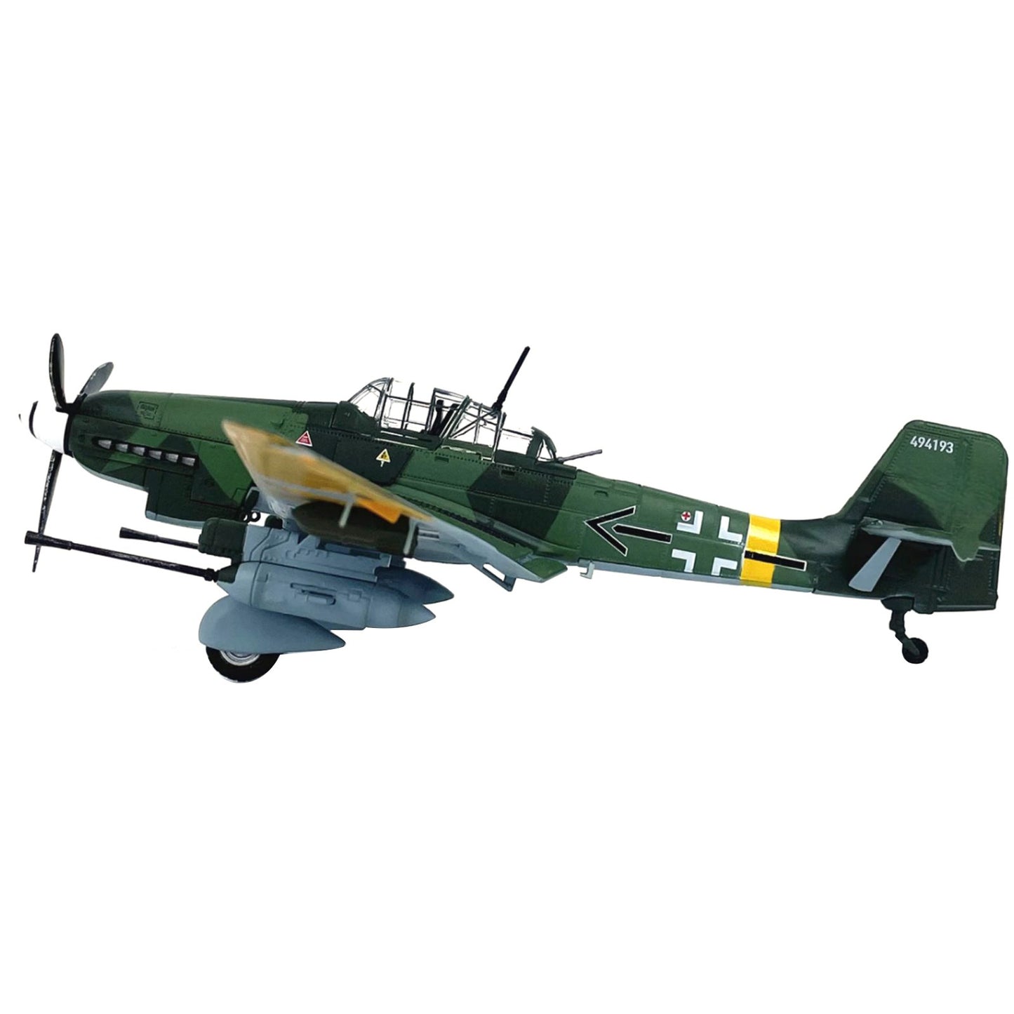 1/72 Scale Diecast Alloy German Stuka JU-87G2 Attack Plane Aircraft Model
