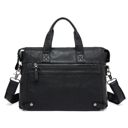 Shoulder Bag Messenger Crossbody Bags Men's PU Leather Handbag Briefcase Laptop
