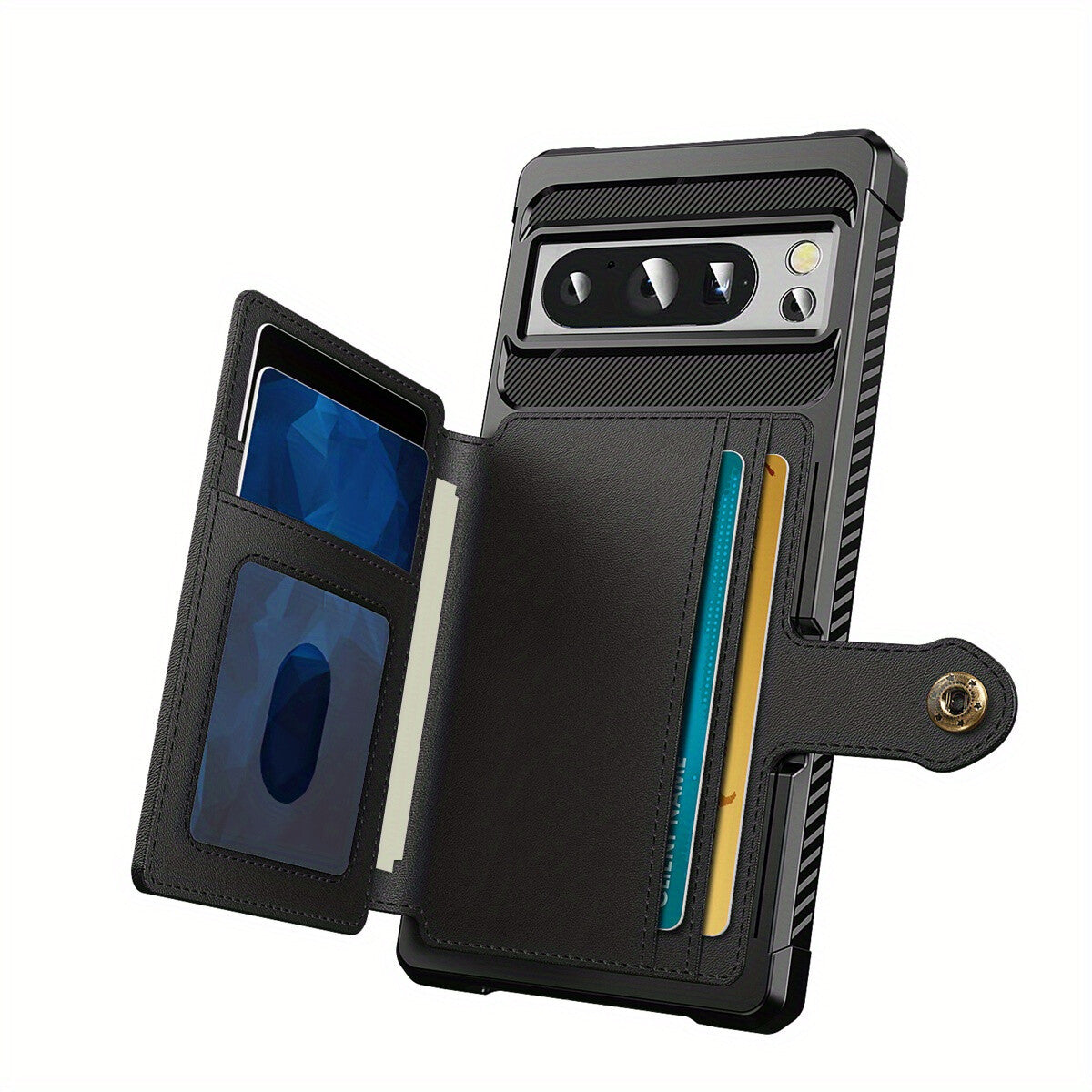 For Google Pixel 8 7 Pro Pixel 8 7 PU Leather Flip Wallet Cover with Card Holder