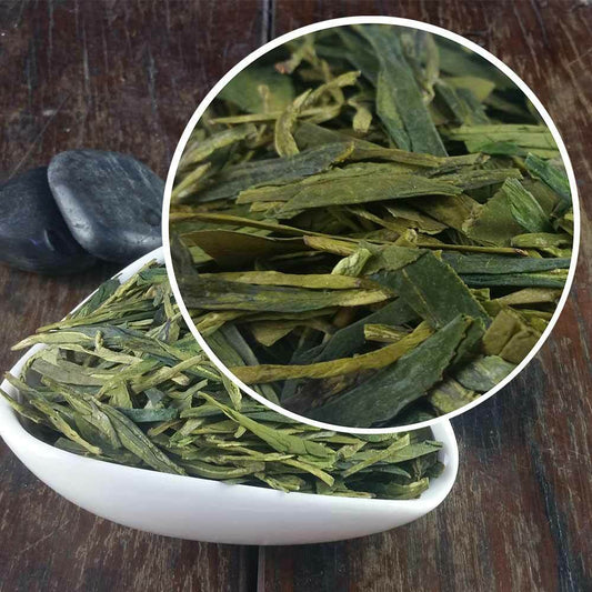 2023 Chinese Dragon Well Green Tea Loose leaf Longjing Lung Tea Ching 250g
