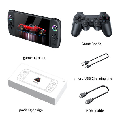2026 New Upgraded M27 Retro Handheld Game Console, 128GB Mini Video Game