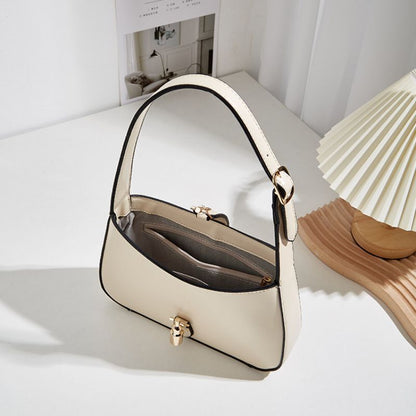 Bags Simple Purse Underarm Handbags Clutch Top Handle Bags Zipper Large Totes