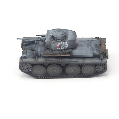 Homemade 1/72 German Pz.Kpfw 38T Ausf.E/F Light Tank No.525 Finished Model