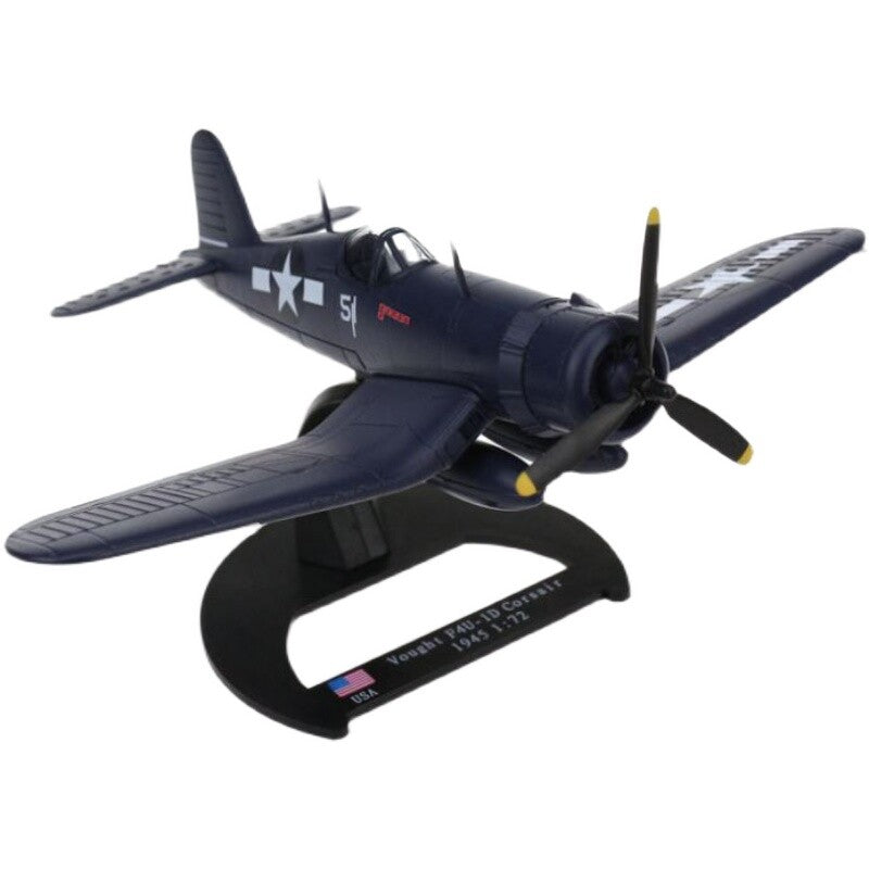 1/72 US F-4U Pirate Carrier Shipborne Fighter Model