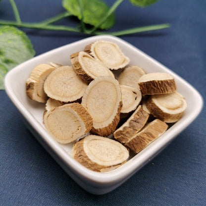 Natural Wild Sophora Root - Ku Shen Dried Sophora flavescens Root Slice Herbs 苦参