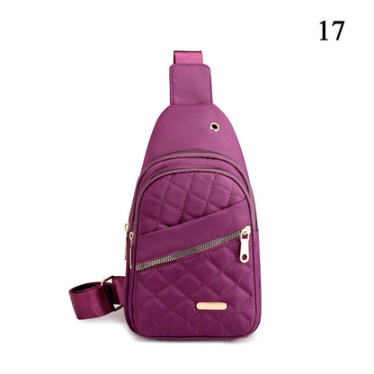 Women Crossbody Shoulder Bags Chest Sling Bag Fanny Packs Travel Sports Backpack