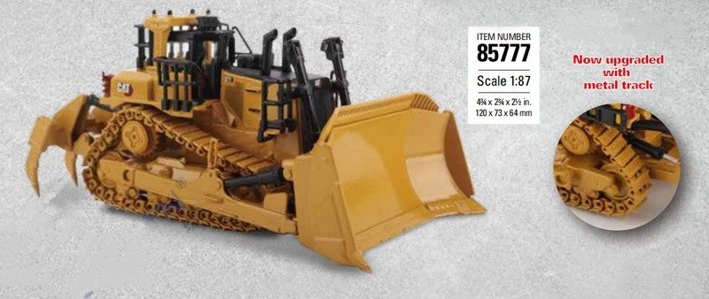 1:87 DM D11 Dozer Bulldozer Construction Machine Equipment Vehicle Diecast Model