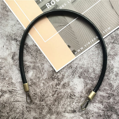 Lanyard Cowhide Leather Strap Universal Cell Phone Case Chain Belt Bag Accessory