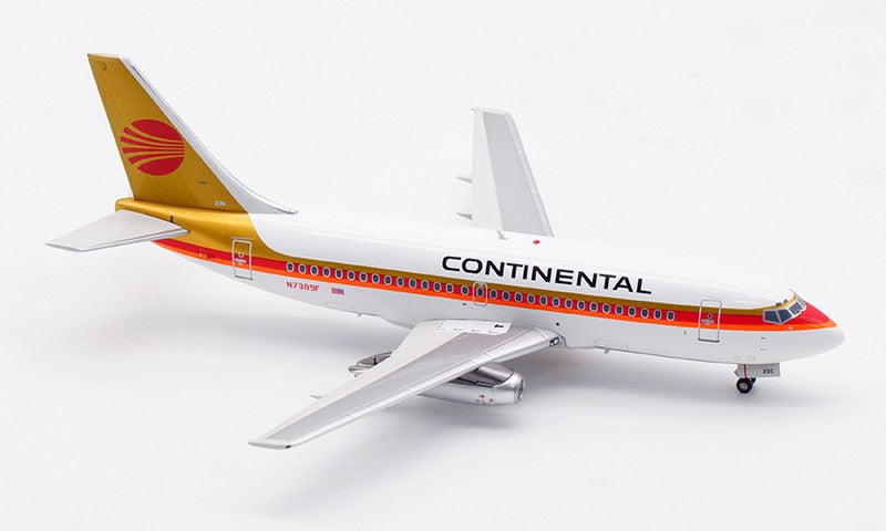 1:200 Inflight CONTINENTAL Boeing 737-200 Passenger Plane Diecast Aircraft Model
