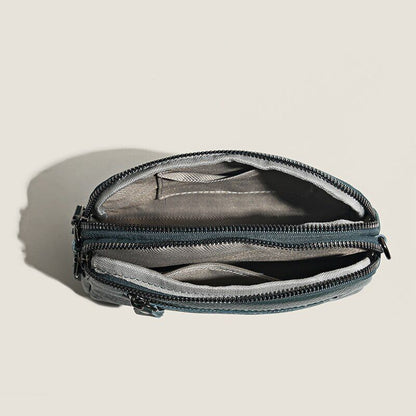 Genuine Leather Bag Handbags Purse Shoulder Bag Crossbody Messenger 19*6*13 CM