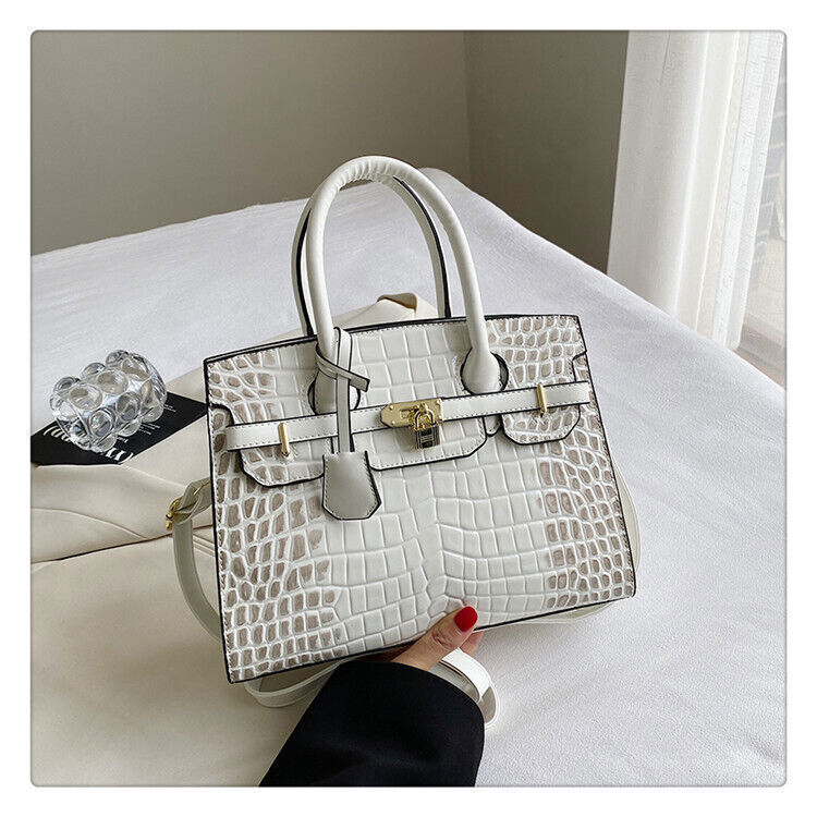 High Quality Lock Handbag Women's Tote Bags,Purse,Fashion Satchel/Top Handle Bag