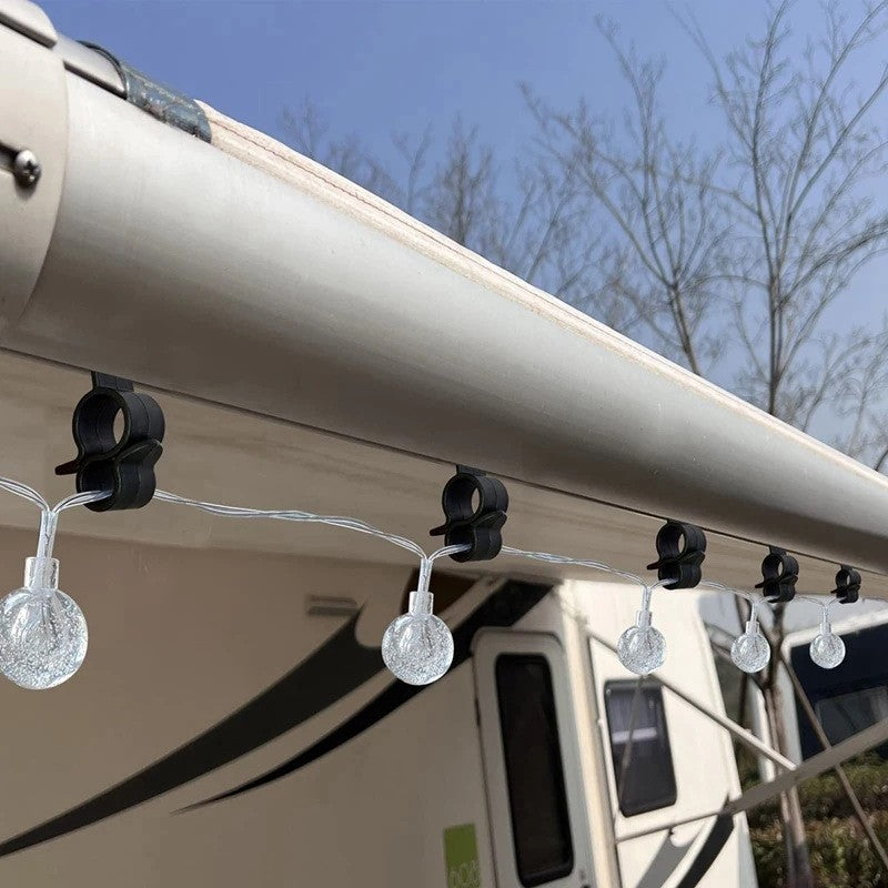 10 piece outdoor clothes drying car canopy hook camping RV sunshade hook-USA