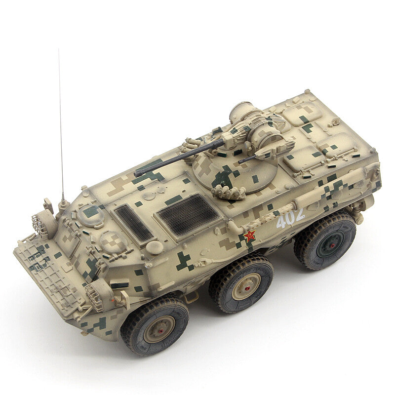 UNISTAR 1/72 China 92 wheeled infantry armored vehicle model digital sand paint