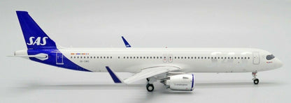 1:200 23CM JC Wings SAS AIRBUS A321neo Passenger Airplane Diecast Aircraft Model