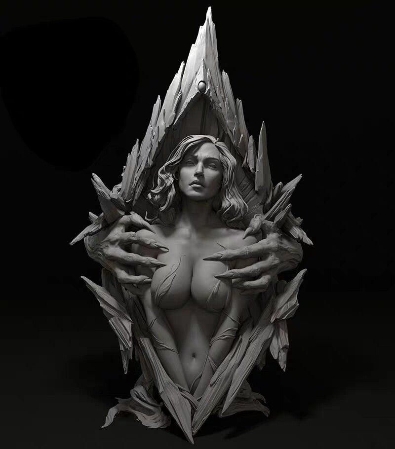 1/10 resin bust figure model kit sexy girl Lost soul D526 garage kit