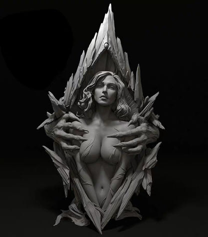 1/10 resin bust figure model kit sexy girl Lost soul D526 garage kit