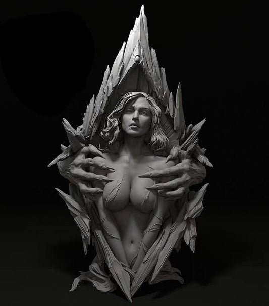 1/10 resin bust figure model kit sexy girl Lost soul D526 garage kit