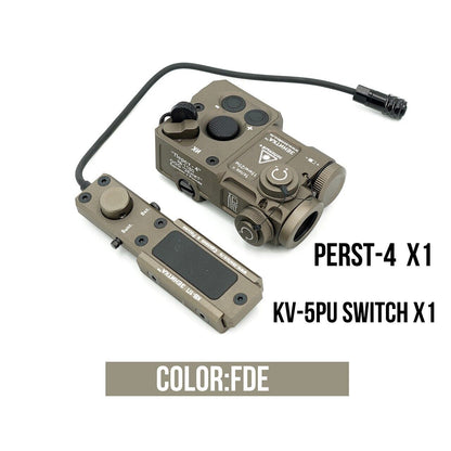 NEW Pointer PERST-4 Aiming IR / Green Sight w/ KV-D2 Tactical Switch Reset