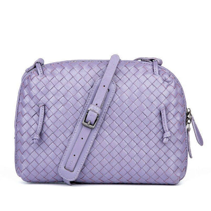 Luxury Shoulder Bag Sheepskin Handmade Woven Crossbody Bags Messenger Purse Bags