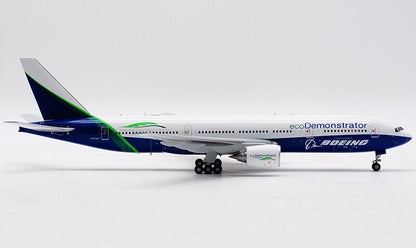 1:200 32CM JC Wings ecoDemonstrator BOEING 777-200 Passenger Plane Diecast Model