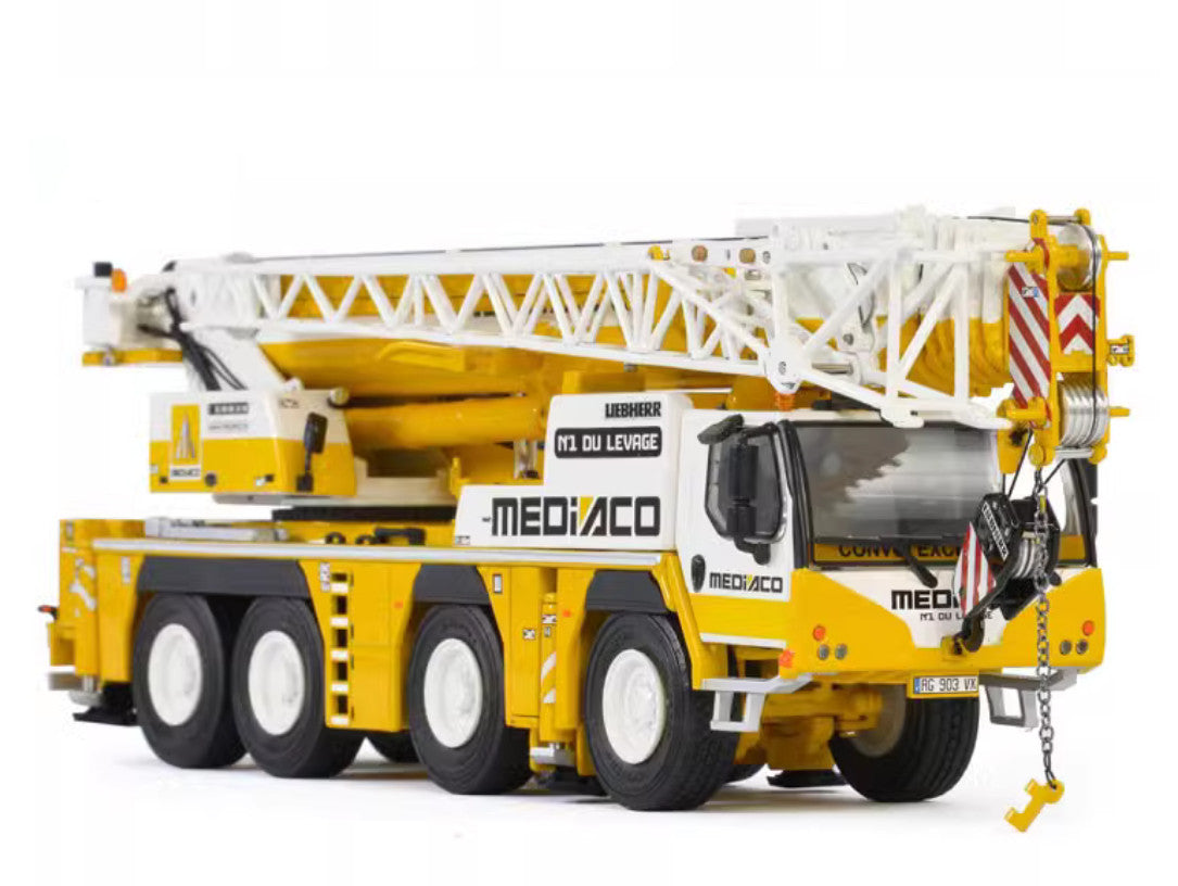 1:50 LIEBHERR LTM 1090-4.2 Crane Construction Equipment Machine Diecast Model