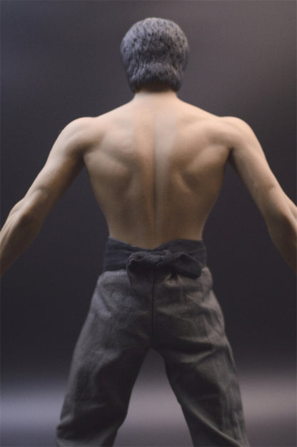 New 1/6 Bruce Lee Full Set Movable Figure Model Toy with Head Body Clothes Stock