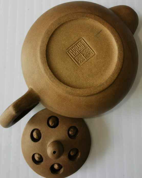 Yixing Zisha/purple Clay/Duan Ni Handmade Chinese Teapot,signed. 20th Century