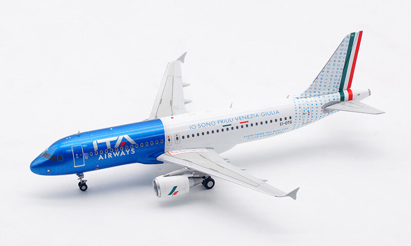 1:200 JC Wings ITA AIRWAYS AIRBUS A320 Passenger Airplane Diecast Aircraft Model