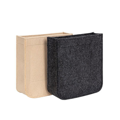 Purse Organizer Insert Felt Makeup Inner Bag Zipper Luxury Handbag Traveling 1PC
