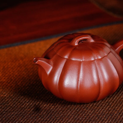 Traditional Handmade Tea Pot 200ml Chinese Real Yixing Zisha Zhu Clay Marked Pot