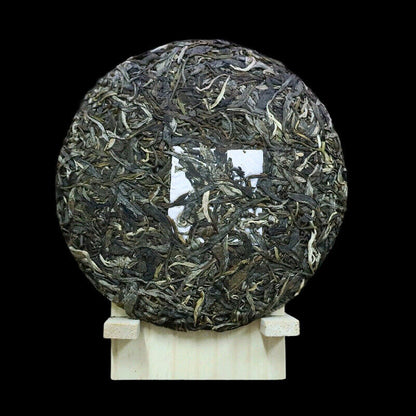 357G OldPanzhang Pu'er Tea Cake Yunnan Seven Cakes Tea Wild Aged Pure Raw Cake