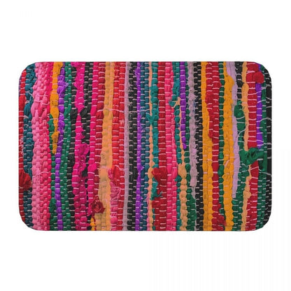 Bedroom Mat Mexican Weave Doormat Kitchen Carpet Entrance Bath Door Rugs 40x60cm