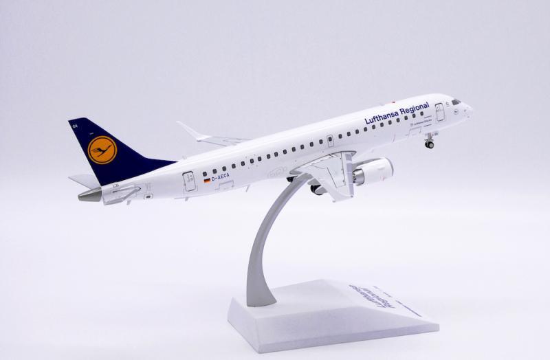 1:200 JC Wings Lufthansa Regional ERJ-190LR Airplane Diecast Aircraft Model