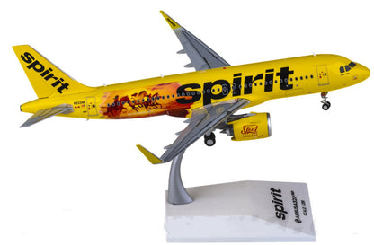 1:200 JC Wings Spirit Airlines Airbus A320neo Airplane Diecast Aircraft Model