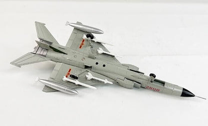 1:100 23CM J-8 Fighter Airplane Diecast Military Aircraft Plane Model