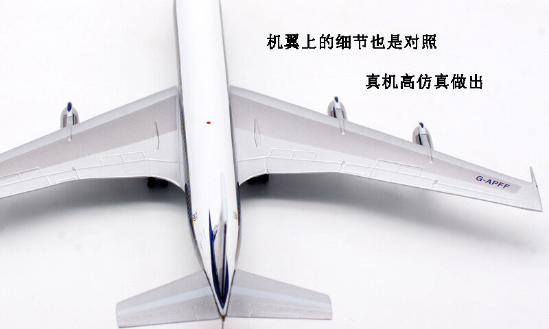 1:200 ARD BOAC BOEING 707-400 Passenger Airplane Diecast Plane Aircraft Model