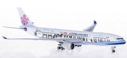 1:400 Phoenix CHINA AIRLINES AIRBUS A330-300 Passenger Airplane Diecast Model