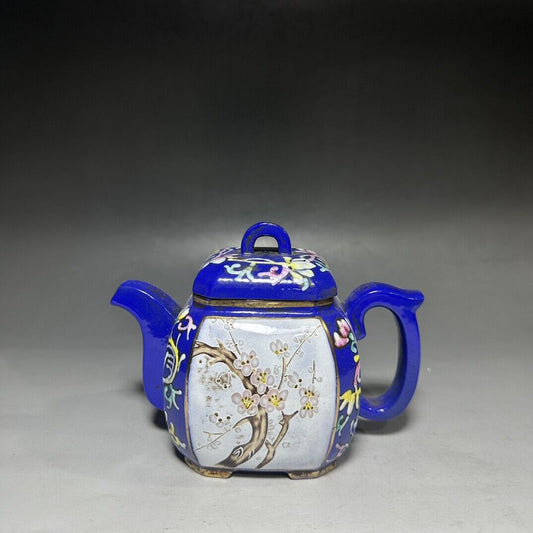 vintage chinese yixing purple clay teapot zisha ceremony teaware collection rare