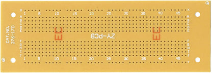 Prototyping Breadboard with 550 Indexed Contact Points, 6" x 2-1/16" Model PB-10