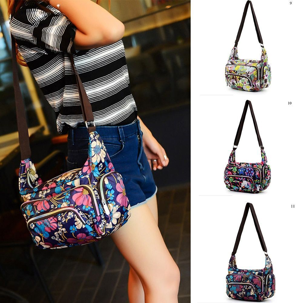 Messenger Crossbody Bag Summer Fashion Print Handbag Casual Bag 25*12*22 CM 1PC