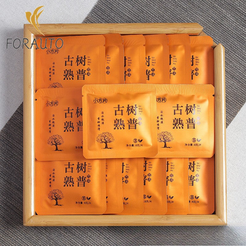 500G Yunnan 2024 ancient branch Pu'er tea tea mellow bulk small square piece -